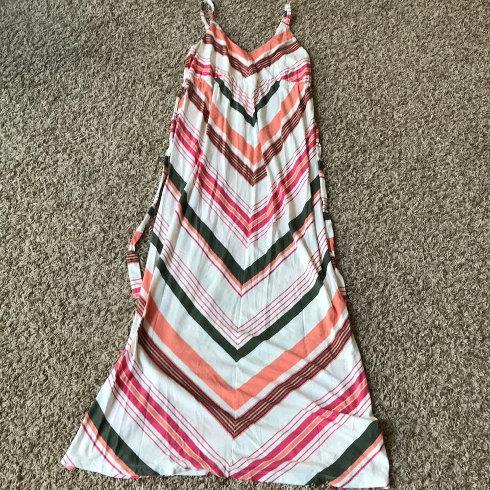 Long maternity dress